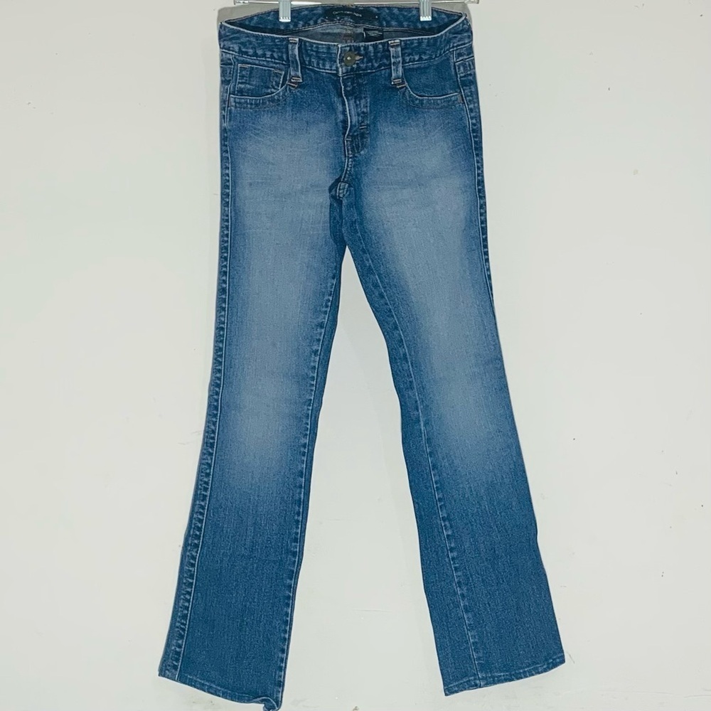 Calvin Klein Classic Blue Women's Straight Leg Jeans SZ 6